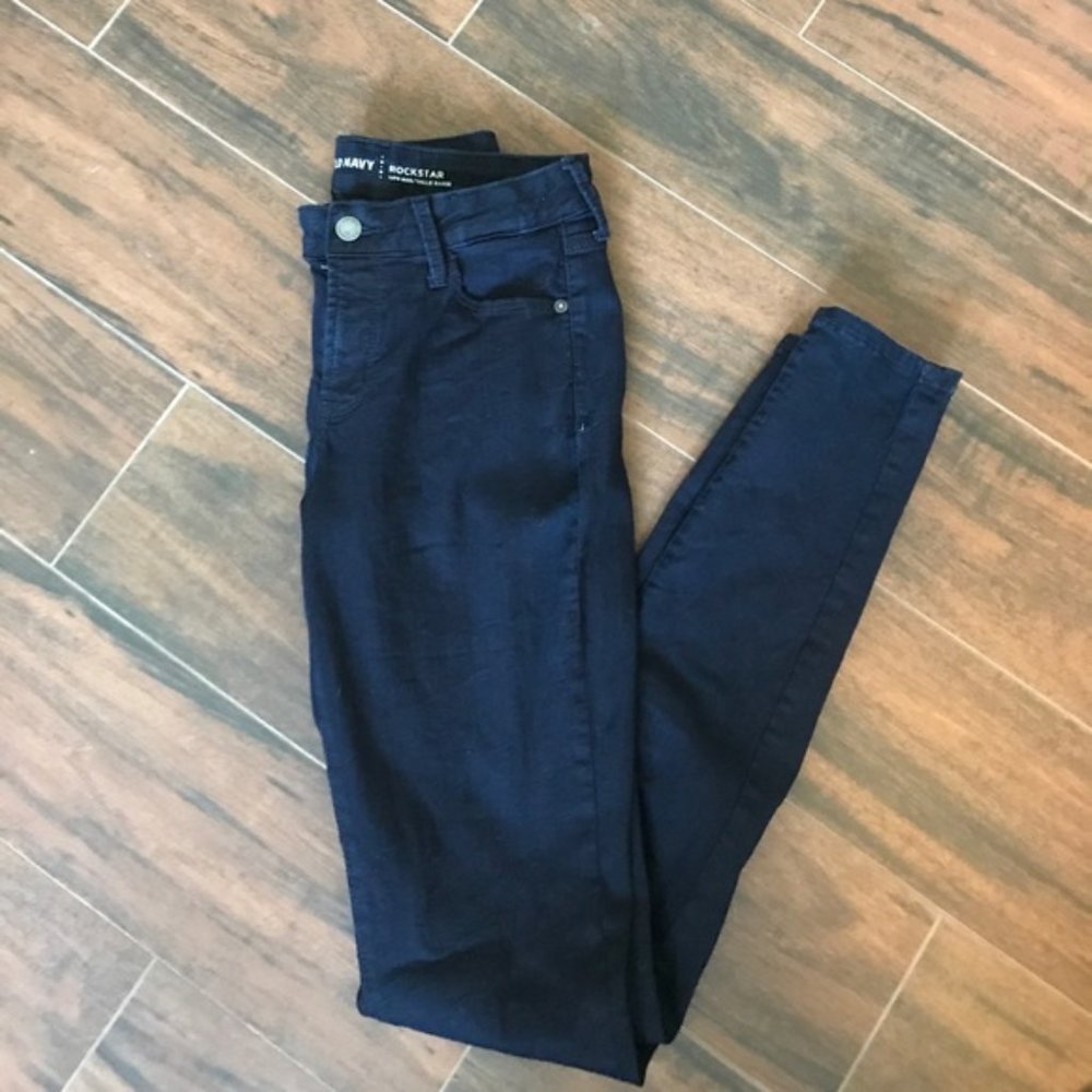 Old Navy Rockstar Low Rise Jeans